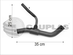 Mangueira inferior palio 1.3 8v 2003 em diante