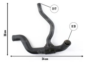 Mangueira inferior palio/siena 1.0 6 marchas