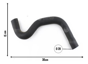 Mangueira inferior peugeot 206 1.4 1.6 2000/207 em diante