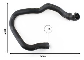 Mangueira inferior punto 2008 a 2010