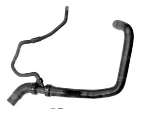 Mangueira inferior renault fluence/megane 2012 a 2017