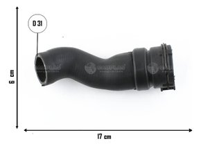 Mangueira inferior tiguan 2.0 16v 2010 em diante