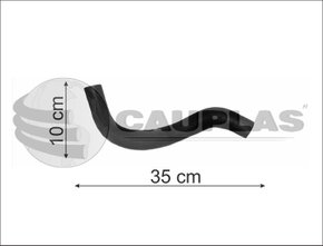 Mangueira inferior toyota etios 1.5 2010 a 2013