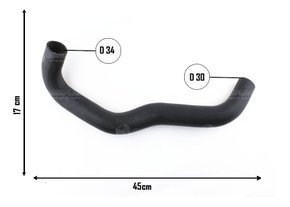 Mangueira inferior toyota hilux 2.4 3.0 1995 a 2001