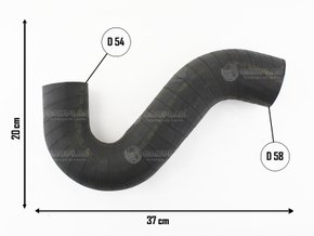 Mangueira intercooler amarok 2.0 biturbo