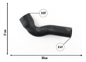 Mangueira intercooler mercedes sprinter 2003 a 2011