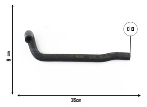 Mangueira refrigeracao citroen c4/307/308 2008 em diante