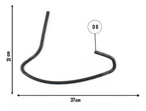 Mangueira refrigeracao fox/spacefox 2004 a 2016