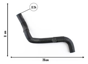 Mangueira superior honda civic 1.6 2001 a 2005 gasolina