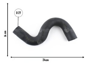 Mangueira superior peugeot 307 1.6 (tu5) 1998 em diante