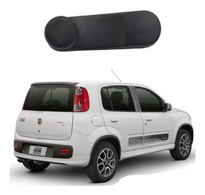 Manivela reguladora preta vidro novo uno vivace 2011 a 2015