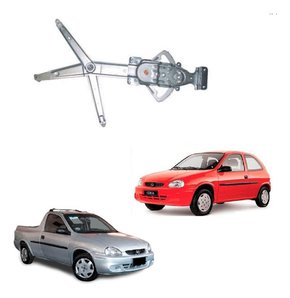 Maquina vidro elet s/motor esquerda corsa hatch 2p 1994/2002