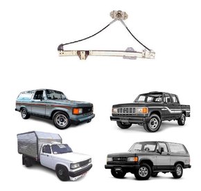 Maquina vidro manual dianteira esquerda d20 1991 a 1995 1996