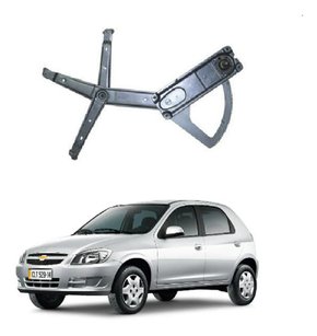 Maquina vidro manual dt esquerd celta 2p 2007 2008 2009/2015