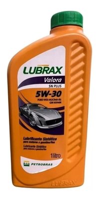 Oleo lubrificante 5w30 valora sn sintetico