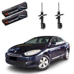 Par amortecedor dianteiro fluence 2011 2013 2014 2015 2016.