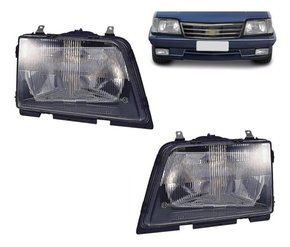 Par farol monza 88 89 90 de vidro orgus 1ª linha