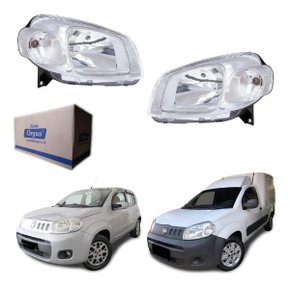 Par farol novo uno 2011 12 13 2014 fiorino furgão 2013/2019