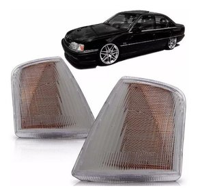 Par lanterna dianteira pisca omega 92 93 94 95 96 97 acrilico ht cristal