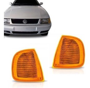 Par lanterna dianteira pisca polo classic 97 98 99 2000 ht acrilico ambar