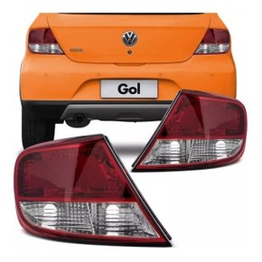 Par lanterna gol g5 2008 2009 2010 2011 2012 acrilico ht bicolor