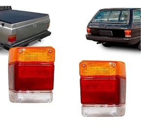 Par lanterna traseira marajo / chevy 1983 a 1992 1993 1994