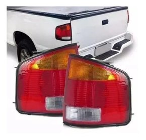 Par lanterna traseira s10 1995 a 1998 1999 2000 tricolor
