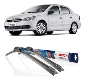 Par limpador parabrisa bosch voyage g5 2009 10 11 12 gancho
