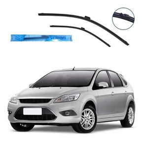 Par palheta limpador parabrisa focus hatch/sedan 2009 a 2013
