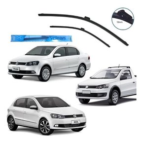 Par palheta limpador parabrisa gol g6 2013 2014 2015 2016