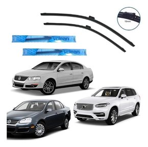 Par palheta limpador parabrisa jetta 2007 2008 2009 2010