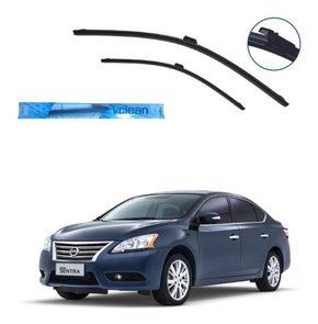 Par palheta limpador parabrisa nissan sentra 2014 até 2019