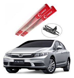 Par palheta limpador parabrisa para civic 2013 14 2015 2016