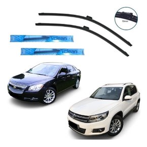 Par palheta limpador parabrisa tiguan 2009 a 2015 2016 2017