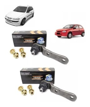 Par pivô suspensão viemar celta corsa classic 2002 a 2009