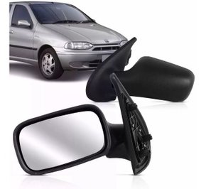 Par retrovisor palio 2p 96 97 98 99 fixo s/ controle 2portas
