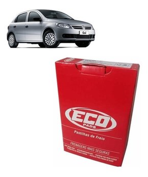 Pastilha freio dianteira gol g5 g6 2012 2013 2014 2015 2016