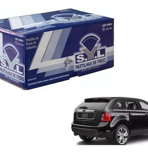 Pastilha freio traseira ford edge 3.5 v6 2011 2012 2013 syl