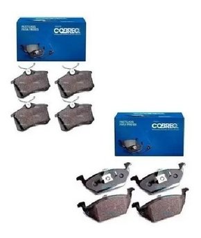 Pastilha freio tsi cobreq dianteira n-2042 / traseira n884