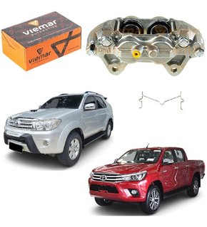 Pinça freio dianteira direita hilux sw4 2.7 3.0 2006 a 2015