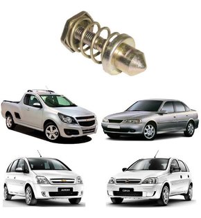 Pino superior do capô c/ mola montana 2003 até 2010 meriva