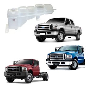 Reservatorio agua radiador 2 saidas f250 f350 f4000 99/2005