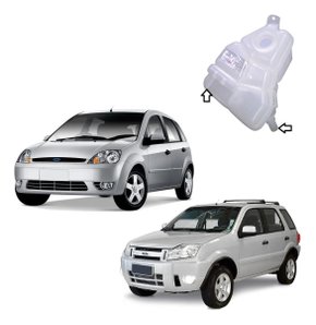 Reservatorio agua radiador 2 saidas fiesta rocam 2003 a 2014