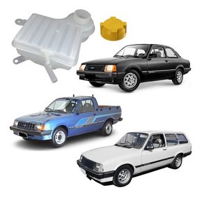 Reservatorio agua radiador c/ tampa chevette 1.6 chevy 87-95