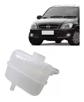 Reservatorio agua radiador celta prisma 2007 a 2011 2 saidas