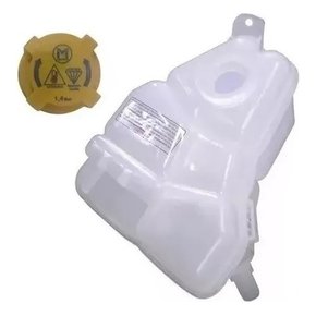 Reservatorio radiador 2 saida e tampa fiesta rocam 2003/2014