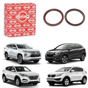 Retentor volante motor l200 2.5 8v 2002 2003