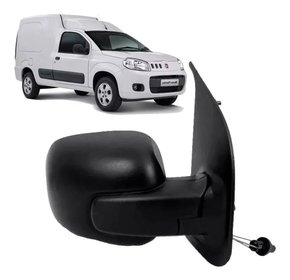 Retrovisor ext fiorino 2015 2016 e 2017 esq c/controle