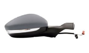 Retrovisor ext peugeot 208 2012 a 2020 eletrico esq c/seta