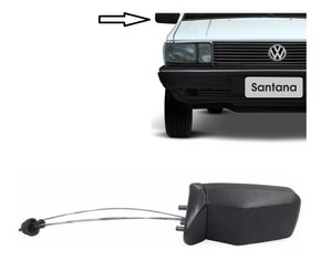 Retrovisor santana 85 a 87 88 89 90 controle interno direito